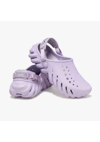 Crocs Echo Kadın Mor Terlik Düz 207937 Mor