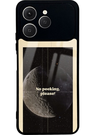 Tecno Spark 40 Peeking Tasarımlı Glossy Telefon Kılıfı Çok Renkli