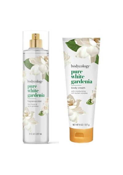 Bodycology Pure White Gardenia Kadın Vücut Spreyi 237 ML + Pure White Gardenia Vücut Kremi 227 ML