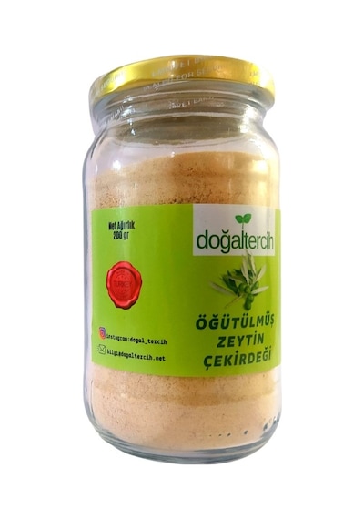 Doğaltercih Öğütülmüş Zeytin Çekirdeği Tozu 200 GR