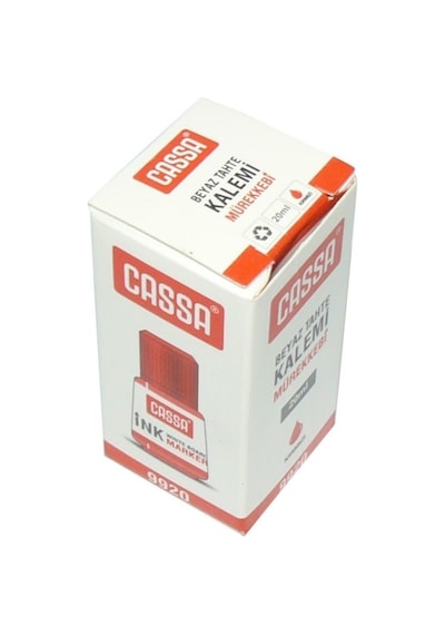 Tahta Kalemi Mürekkepleri 20 Ml Kırmızı