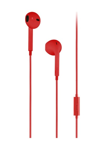 Mojue By Ttec We02 Mikrofonlu Kulak İçi Kulaklık Kırmızı