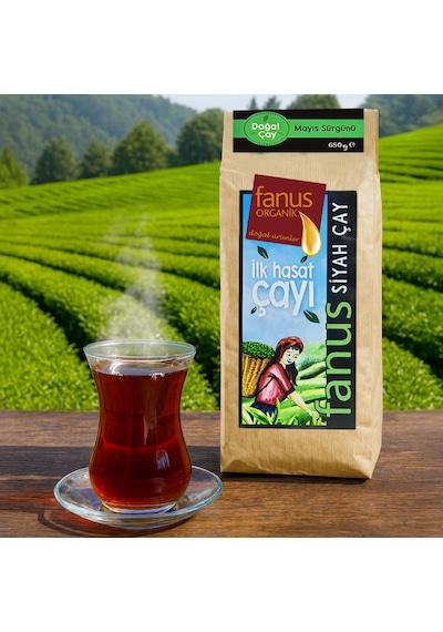 Fanus İlk Hasat Dökme Siyah Çay 650 G