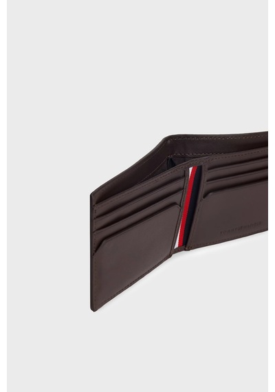 Tommy Hilfiger Deri Logolu Cüzdan Erkek Cüzdan Am0am14495 Gb6 Kahve