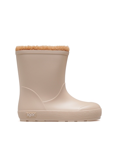 Igor İgor Yogi Borreguito Unisex Çocuk Kürklü Su Geçirmez Çizme 25k W10306 Bej Bej
