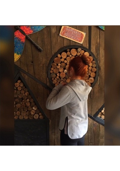 Barbora Günlük Fermuarlı Kapüşonlu Kadın Ceket 1203Gri