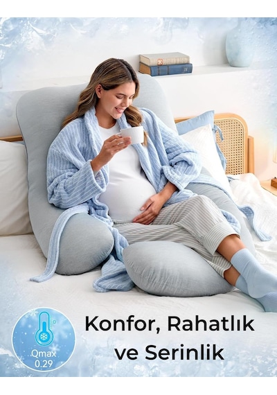 Momcozy Hamile Yastığı Soğutucu Kumaşlı