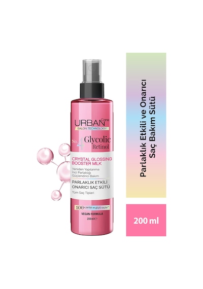 Glycolic Retinol Parlaklık Etkili Onarıcı Saç Bakım Sütü-200ml