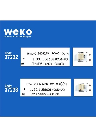 Wkset-6553 37232x1 37233x1 320b5102x9-c0030 2 Adet Led Bar Tvnizi Açıp İçindeki Led Barla Birebir Aynısı Olduğunu Görmeden Almayınız. Sonrasında İade Almamaktayız. Beyaz Wkset-6553 37232x1 37233x1 320b5102x9-c0030 2 Adet Led Bar Tvnizi Açıp İçindeki Led Barla Birebir Aynısı Olduğunu Görmeden Almayınız. Sonrasında İade Almamaktayız. Beyaz