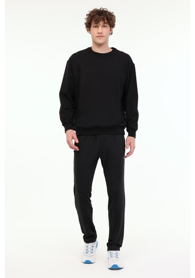 Lumberjack Mb Sn75 C Neck Sw 5fx Siyah Erkek Sweatshirt Siyah