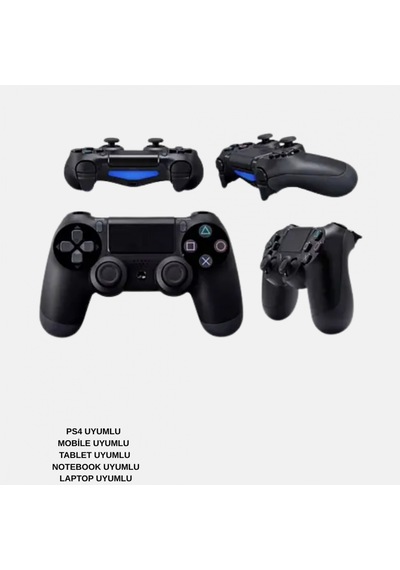 Ps4 V2 Kablosuz Oyun Kolu Titreşimli Bluetooth, Pc Ve Mobil Uyumlu