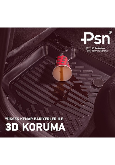 Renault Clıo 5 2019-2025 İle Uyumlu - Araca Özel Paspas
