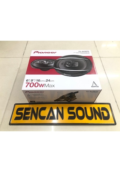 Pioneer Ts-A6987S 700Watt 5 Yollu 6X9 Oval Hoparlör