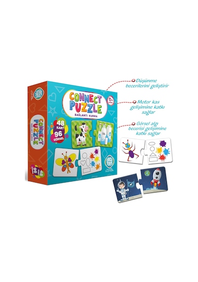 Circle Toys Connect Puzzle Bağlantı Kurma CIRCLE 019