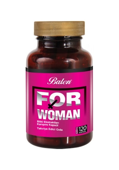 Balen Forwoman For Woman Bitki Ekstratları 620 MG 120 Kapsül