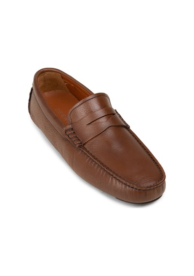 Deery Erkek Hakiki Deri Taba Renk Loafer Ayakkabı - E0920mtbac02