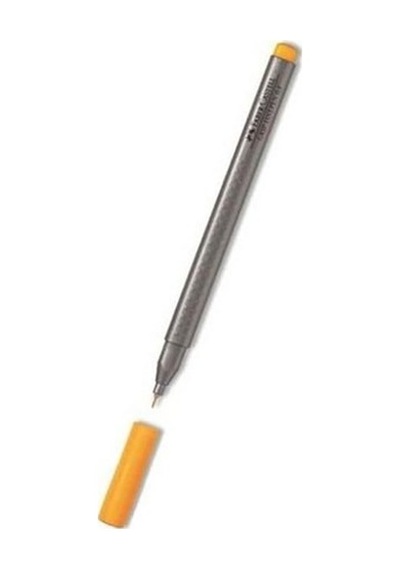 Faber-Castell Grip Finepen Keçe Uç 0.4 Mm Krom Sarısı Tekli