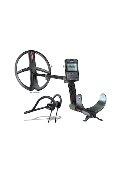 Xp Deus 2 Dedektör Ana Ünite, Bh-01 Kemik İletimli Kulaklık Ve 34x28cm Fmf Başlık İle