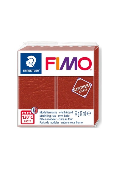 Fimo Leather Effect Modelleme Kili 57Gr - Rust