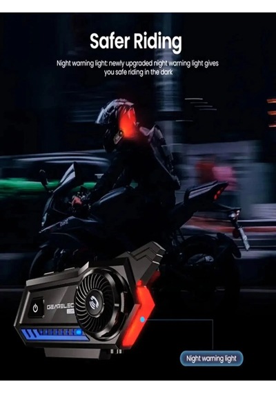 Bt57 Motosiklet Kask Kulaklık Intercom Işıklı Motorsiklet Interkom 45625274