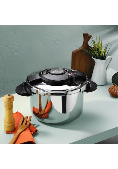 Aryıldız Touch & Cook Düdüklü Tencere - 12 Litre Çelik