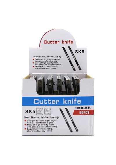 Arrow Cutter Knife Ar-34 Sk-5 Mini Metal Falçata Maket Bıçağı