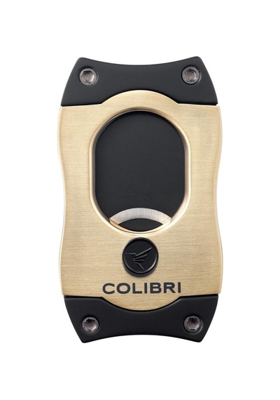 Colibri Siyah-Gold S-Cut Düz Puro Kesici