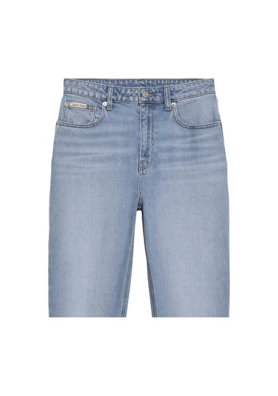 Calvin Klein New Mom Jean Panama Kadın Mavi Kot Pantolon-14793