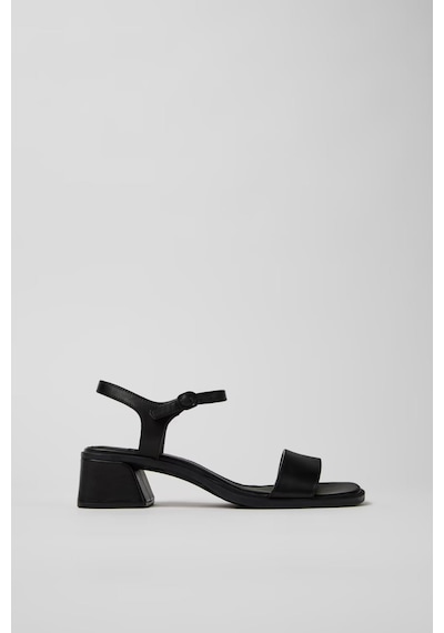 Camper Kora Sandal Kadın Siyah Deri Sandalet-14572