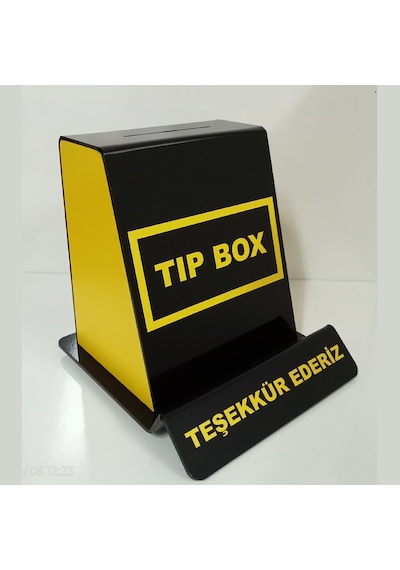 Sarı-Siyah Tip Box