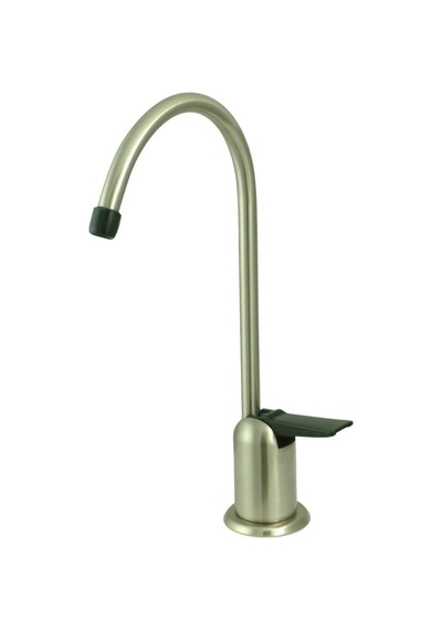 Gourmetier K6198 Americana Tek Kolu Su Filtrasyon Musluğu, Fırçalanmış Nikel, 0.25 Genel