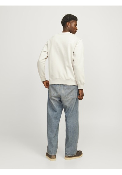 Jack & Jones Jjeurban Edge Rahat Kesim Sweatshirt 12259945 Bej