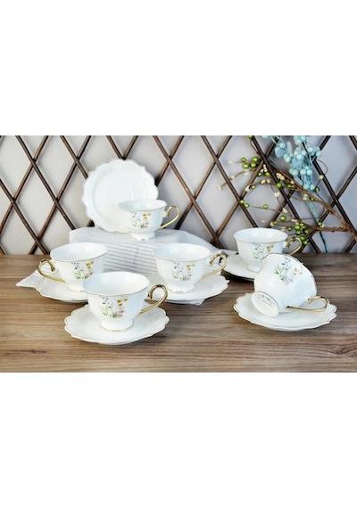 Paçi P101807 Stella Porselen 6 Lı Nescafe Fincanı