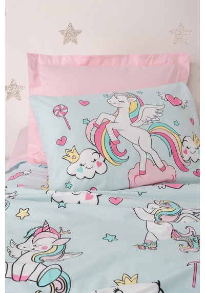 Cotton Box Junior Tek Kişilik Nevresim Takımı Twinka Pembe Pembe