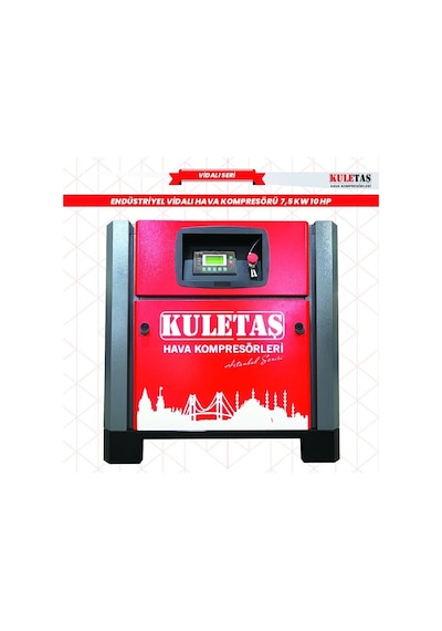 Kuletaş RE-10 Endüstriyel Vidalı Hava Kompresörü 10 Hp