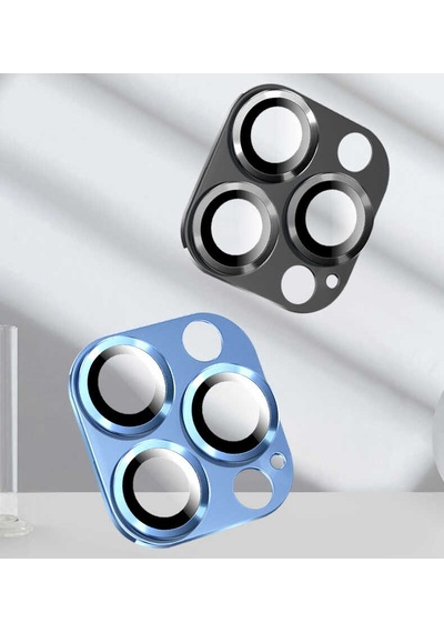 Apple Uyumlu iPhone 13 Pro Kamera Lens Koruyucu Çerçeveli Koruyucu Cl 03