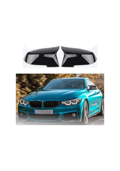 Bmw F20 Batman Yarasa Ayna Kapağı Piano Black Abs / 2011-2019 Tırnaklı