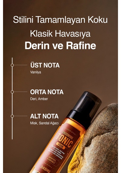 Hacim Veren Şekillendirici Saç Bakım Toniği - Fön Köpüğü Dashu Classic Style Grooming Tonic Foam