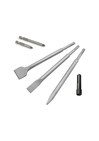 Kırıcı Delici İçin Sds Plus Bits Adaptörlü Uç Takımı Kesici Delic