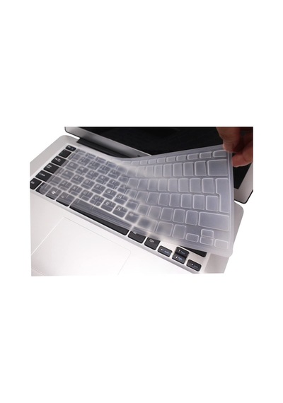 Apple Uyumlu MacBook Air 11inç Klavye Koruyucu Uk-eu İngilizce A1370 A1465 Modelleri İle Uyumlu Şeffaf
