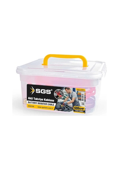 Sgs Akü Takviye Kablosu 600 A 2.3 Mt