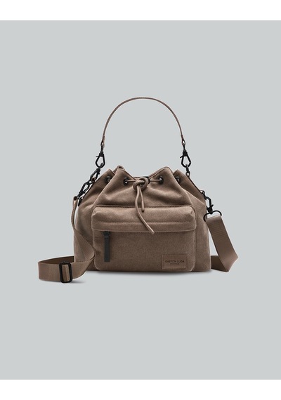 Gaston Luga Splash Bucket Crossbody Çanta - Kahverengi Kaherengi
