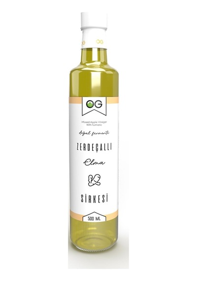 Og Zerdeçallı Elma Sirkesi 500 Ml
