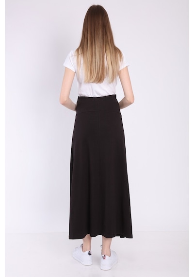 Luvmabelly Myra9030 Beli Ayarlanabilir Hamile Etek -siyah-siyah