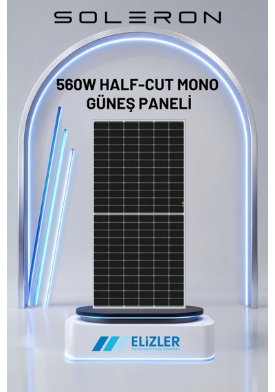 560w Half-cut Mono Güneş Paneli