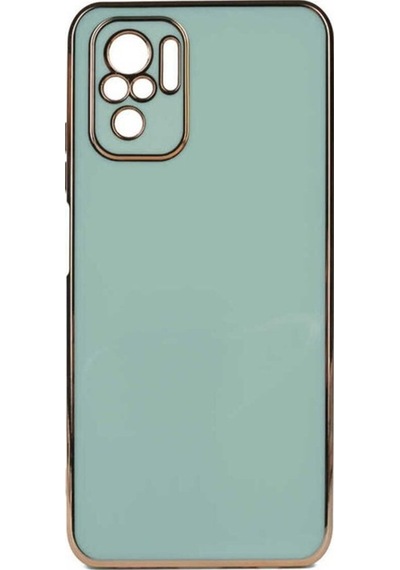 Xiaomi Redmi Note 10s Kılıf Zore Bark Kapak Light Green