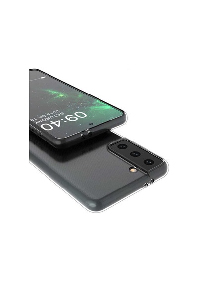 Galaxy S21 Kılıf Zore Şeffaf Ince Ve Esnek Süper Silikon Kılıf Renksiz