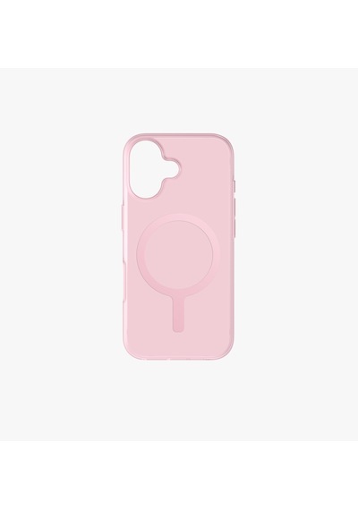 Apple Uyumlu iPhone 17 Kılıf Clario Geri Dönüşüm Doğaya Duyarlı Materyal Kapak Çift Katman Magsafe Özellikli Pembe