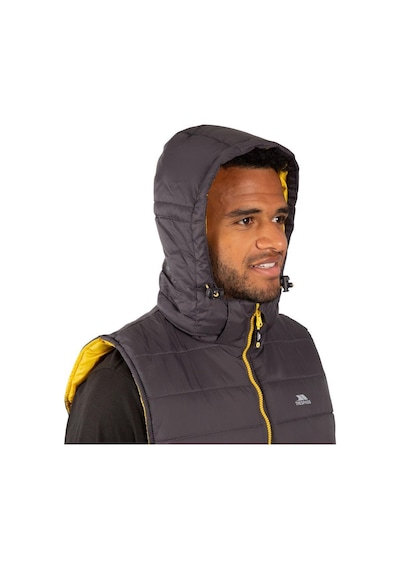 Trespass Majkgın20002 Franklyn Male Padded Dark Grey Erkek Outdoor Yelek 001