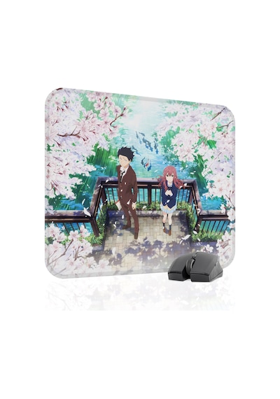 Koe No Katachi Kaymaz Dikişli Kauçuk Oyuncu Mousepad V2 - 48x40 Xl Gaming Mouse Pad Fare Altlığı